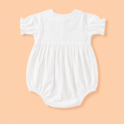 Cotton Onesies with Embroidery