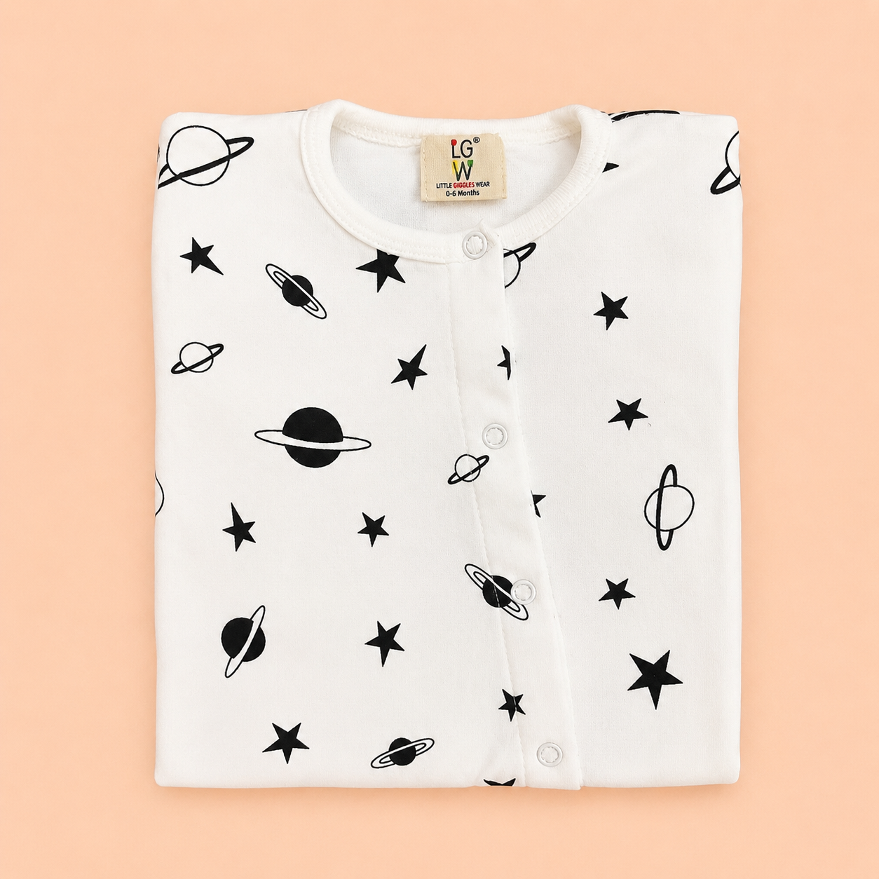 Little Astronaut Full-Body Play & Sleep Romper