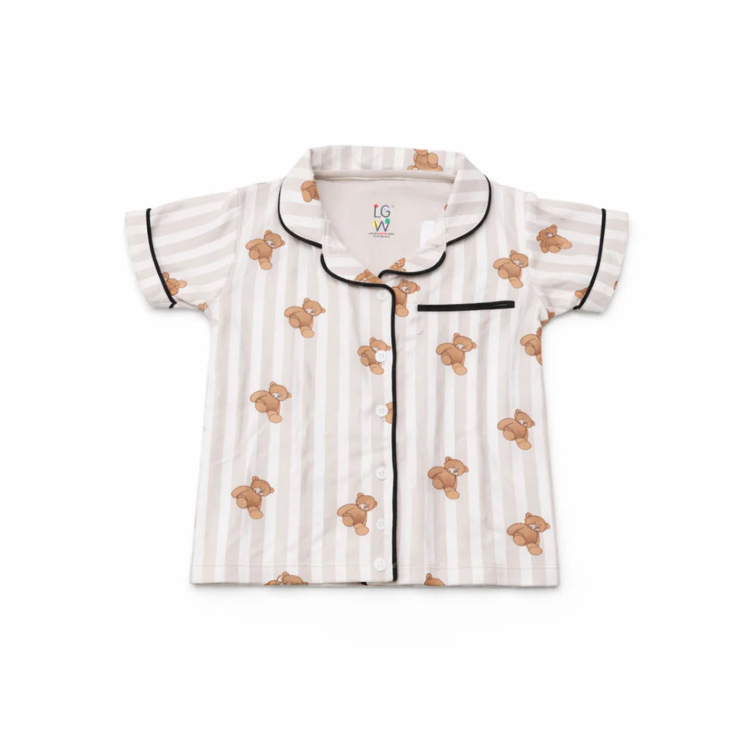 Teddy Time Pajama Set