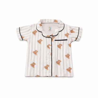 Teddy Time Pajama Set