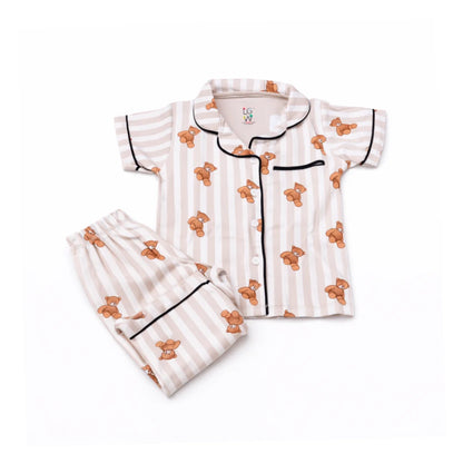 Teddy Time Pajama Set