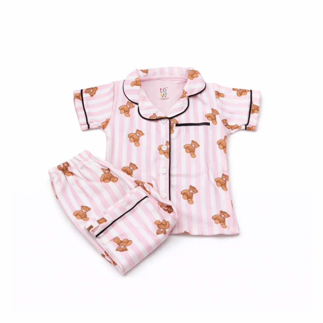 Teddy Time Pajama Set