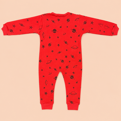 Little Astronaut Full-Body Play & Sleep Romper