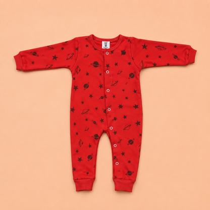 Little Astronaut Full-Body Play & Sleep Romper