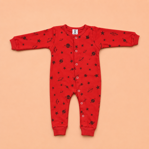 Little Astronaut Full-Body Play & Sleep Romper