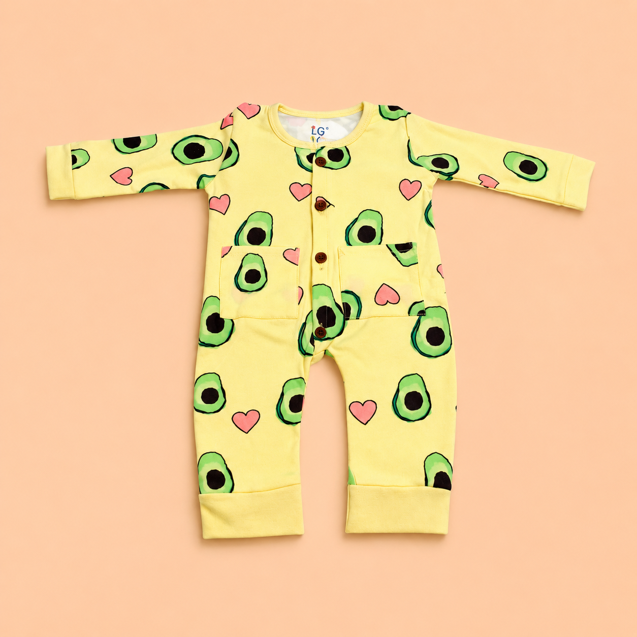 Avocado Pop Romper