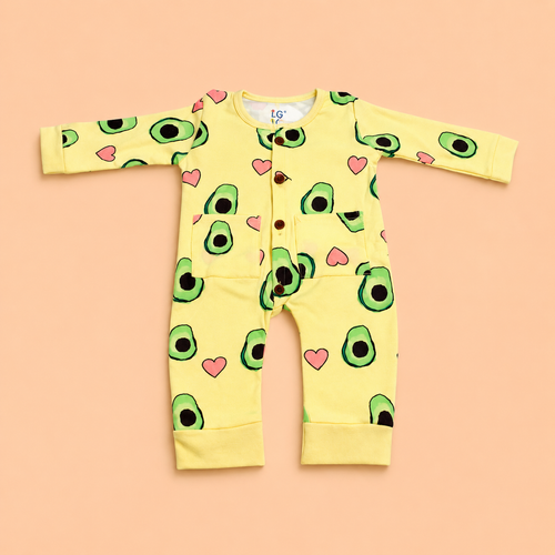 Avocado Pop Romper