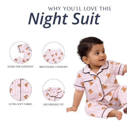 Teddy Time Pajama Set