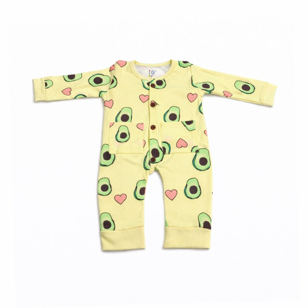 Avocado Pop Romper