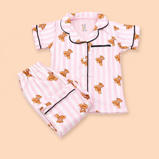 Teddy Time Pajama Set